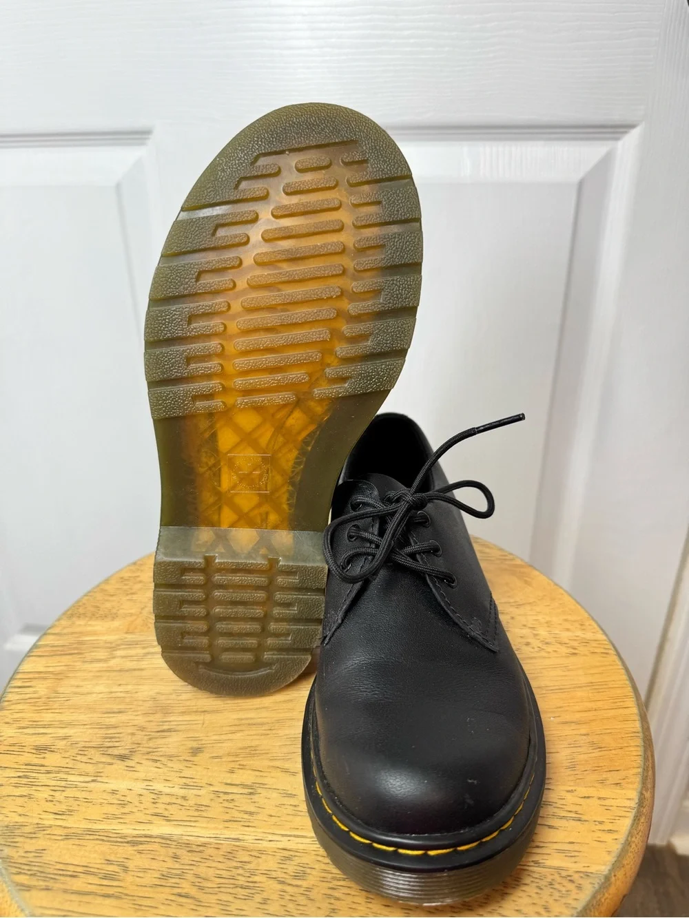 Dr. Martens Black Casual Lace-Up Shoe